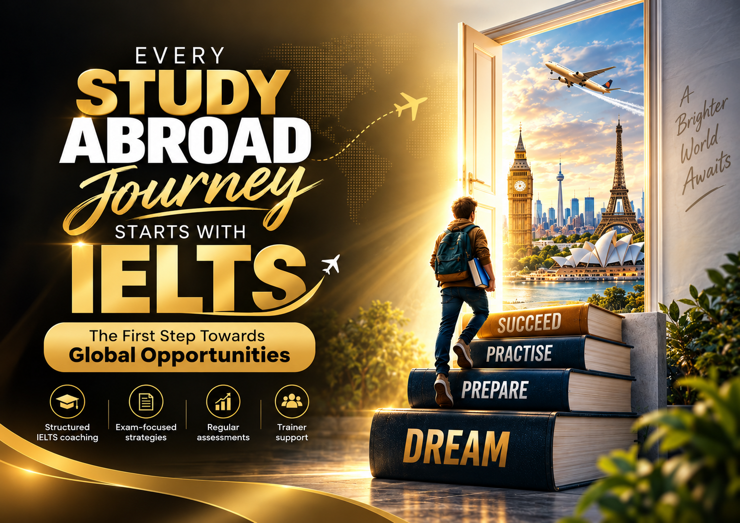 IELTS coaching classroom session